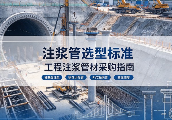 涟源注浆管选型标准